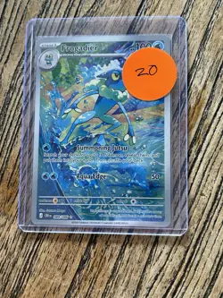 Frogadier 089/086 Holo Illustration Rare Chaos Rising Pokemon Holo Near Mint - Image 1