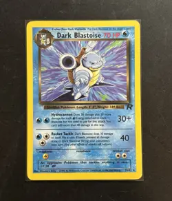 Dark Blastoise Team Rocket Rare Regular 20/82 ENG Unlimited Pokemon TCG - Image 1