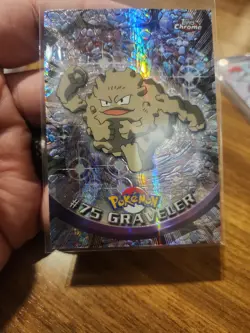 Topps Chrome 2000 Pokemon - Spectra Chrome #75 Graveler - Image 1