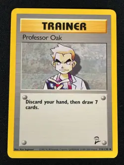 Pokemon Professor Oak 116/130 Common (NM) - Image 1