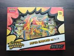 Pokemon TCG Ascended Heroes Mega 2 Feraligatr/ 2 Emboar/2 Meganium ex Case - Image 3