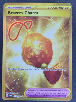 Bravery Charm 175/142 Stellar Crown Hyper Rare Pokemon TCG - Image 1
