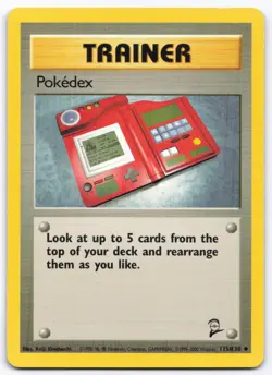 Pokemon TCG Trainer - Pokedex 115/130 Base Set 2 LP - Image 1