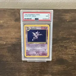 Pokemon Haunter 6/62 Fossil Holo Rare Unlimited 1999 PSA 9 English - Image 1