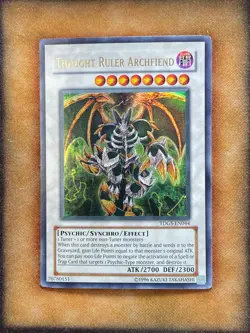 Yugioh Thought Ruler Archfiend TDGS-EN044 Ultra Rare LP - Image 1