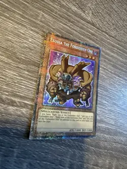 Exodia the Forbidden One 1st Edition Starlight Rare NM Chibi BLGG-EN002 Yu-Gi-Oh - Image 2
