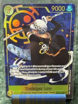 One Piece Trafalgar Law OP10-119 SEC Alt Art Royal Blood - Image 1