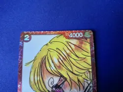 One Piece Film Red Booklet Promo Sanji ST01-004 Foil English LP - Image 2