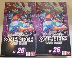 One Piece Monkey D Luffy Starter Deck ST 26 Sealed 2x - Quantity - Image 1