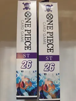 One Piece Monkey D Luffy Starter Deck ST 26 Sealed 2x - Quantity - Image 3