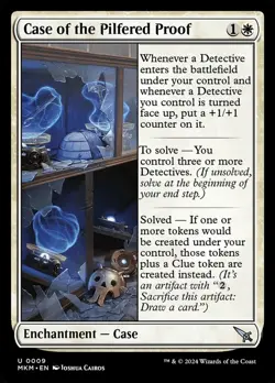 x1 Case of the Pilfered Proof - Murders at Karlov Manor - NM - MTG - Image 1