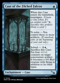 x1 Case of the Filched Falcon - Murders at Karlov Manor - NM - MTG - Image 1