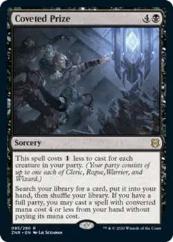 x1 Coveted Prize - Zendikar Rising - NM - MTG - Image 1