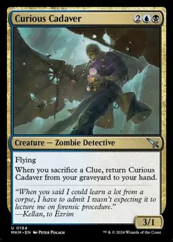 x1 Curious Cadaver - Murders at Karlov Manor - NM - MTG - Image 1