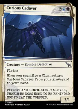 x1 Curious Cadaver - Showcase - Murders at Karlov Manor - NM - MTG - Image 1