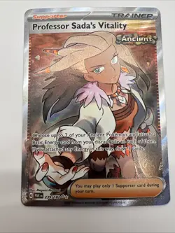 Professor Sada's Vitality 239/182 Sv04: Paradox Rift Holo Pokemon TCG - Image 3