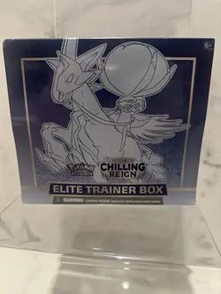 2021 Pokemon Sword & Shield CHILLING REIGN Elite Trainer Box factory sealed 820650808630 - Image 1