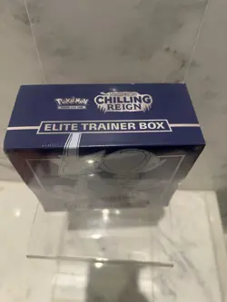 2021 Pokemon Sword & Shield CHILLING REIGN Elite Trainer Box factory sealed 820650808630 - Image 2