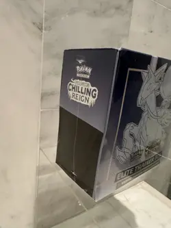 2021 Pokemon Sword & Shield CHILLING REIGN Elite Trainer Box factory sealed 820650808630 - Image 3