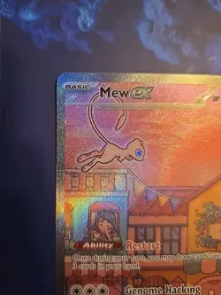 Pokemon Mew ex SVP 053 EN-151 Ultra Premium Collection Holo Black Star Promo - Image 2