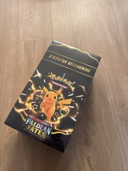 Pokemon TCG Paldean Fates BOOSTER BUNDLE DISPLAY BOX Sealed 10 Bundles Sealed - Image 1