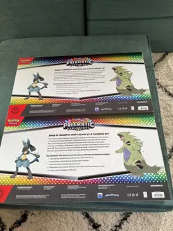 Pokemon Prismatic Lucario Ex Tyranitar Ex Premium Collection NEW SEALED LOT OF 2 - Image 3