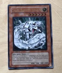 SOI-EN006 Cyber Barrier Dragon Ultimate Rare 1st Edition Yugioh Card LP - Image 1
