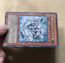 SOI-EN006 Cyber Barrier Dragon Ultimate Rare 1st Edition Yugioh Card LP - Image 3