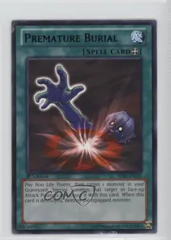 Premature Burial 1st Ed. YuGiOh Battle Pack 2: War of the Giants #BP02-EN135 - Image 1