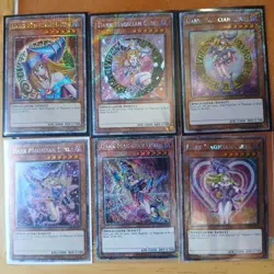 6 Dark Magician Girl Set Platinum Secret/ Quarter Century NM YuGiOh 🔥 📛 - Image 1