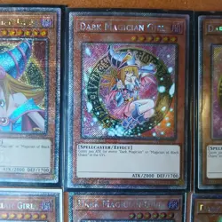 6 Dark Magician Girl Set Platinum Secret/ Quarter Century NM YuGiOh 🔥 📛 - Image 4