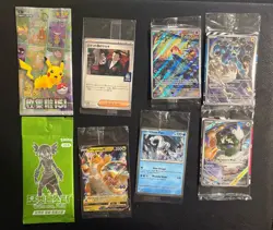 Sealed Pokemon Promo Lot Of 8 Cards - Image 1