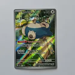 Pokemon Card - Snorlax - SVP 051 Scarlet & Violet 151 Black Star Promo - NM - Image 1