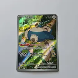 Pokemon Card - Snorlax - SVP 051 Scarlet & Violet 151 Black Star Promo - NM - Image 2