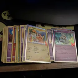 Pokemon regular and foil lot 2022 Pokemon Go and other sets 160-220 cards - Image 1