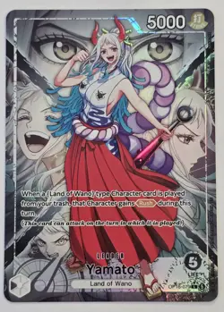 One Piece TCG Yamato OP16-079 Leader Alt Art - The Time of Battle OP16 ENGLISH - Image 1