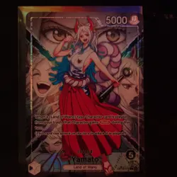 Yamato Op16-079 Leader Alt Art The Time Of Battle One Piece TCG NM English - Image 1