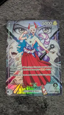 Yamato Op16-079 Leader Alt Art The Time Of Battle One Piece TCG NM English - Image 2