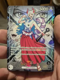 OP16-079 Yamato Leader Alt Art The Time of Battle One Piece TCG English Card - Image 1
