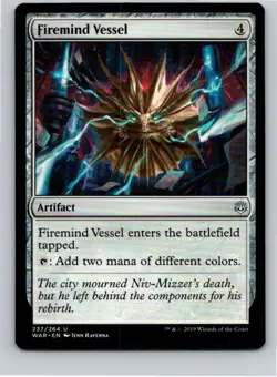 Magic the Gathering Firemind Vessel War of the Spark MTG Free Shipping! - Image 1