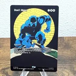 Don't Move (Borderless) Marvel Universe Eternal-Legal Regular - Image 1