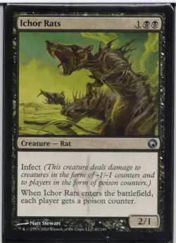 1x Ichor Rats - Scars of Mirrodin - Near Mint - Image 1