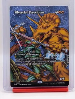 Silverclad Ferocidons #9 Magic Teenage Mutant Ninja Turtles - Image 1