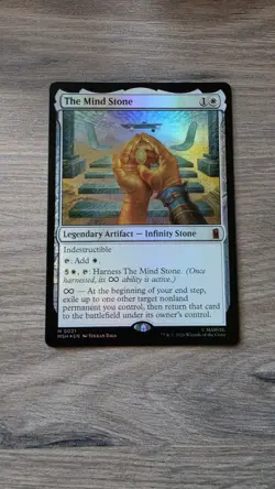 The Mind Stone Foil MTG Marvel Super Heroes In Hand! - Image 1