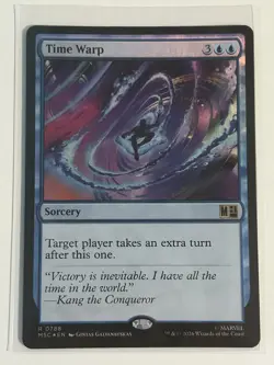Time Warp 788 FOIL Mtg Super Heroes - Image 1