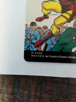 Daredevil, Man Without Fear (Borderless) (0398) Marvel Super Heroes Foil - Image 3