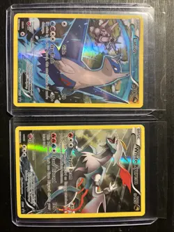Pokemon TCG Latios And White Kyurem XY79 And XY81 Promo Cards - Image 1