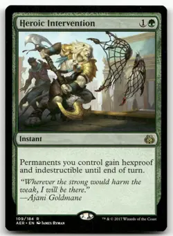 Heroic Intervention #109 (NM) Aether Revolt AER Magic MTG - Image 1
