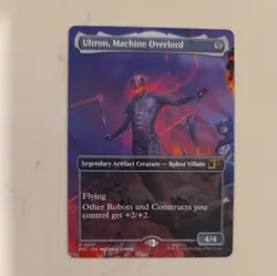 1x Ultron, Machine Overlord - Foil - Borderless MTG - Commander: Marvel Super He - Image 1