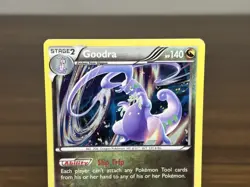 Goodra 77/119 XY Phantom Forces Cosmos Holo Pokemon Card - Image 2